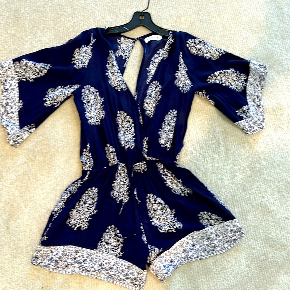 Faithfull the Brand Shorts Romper Coverup